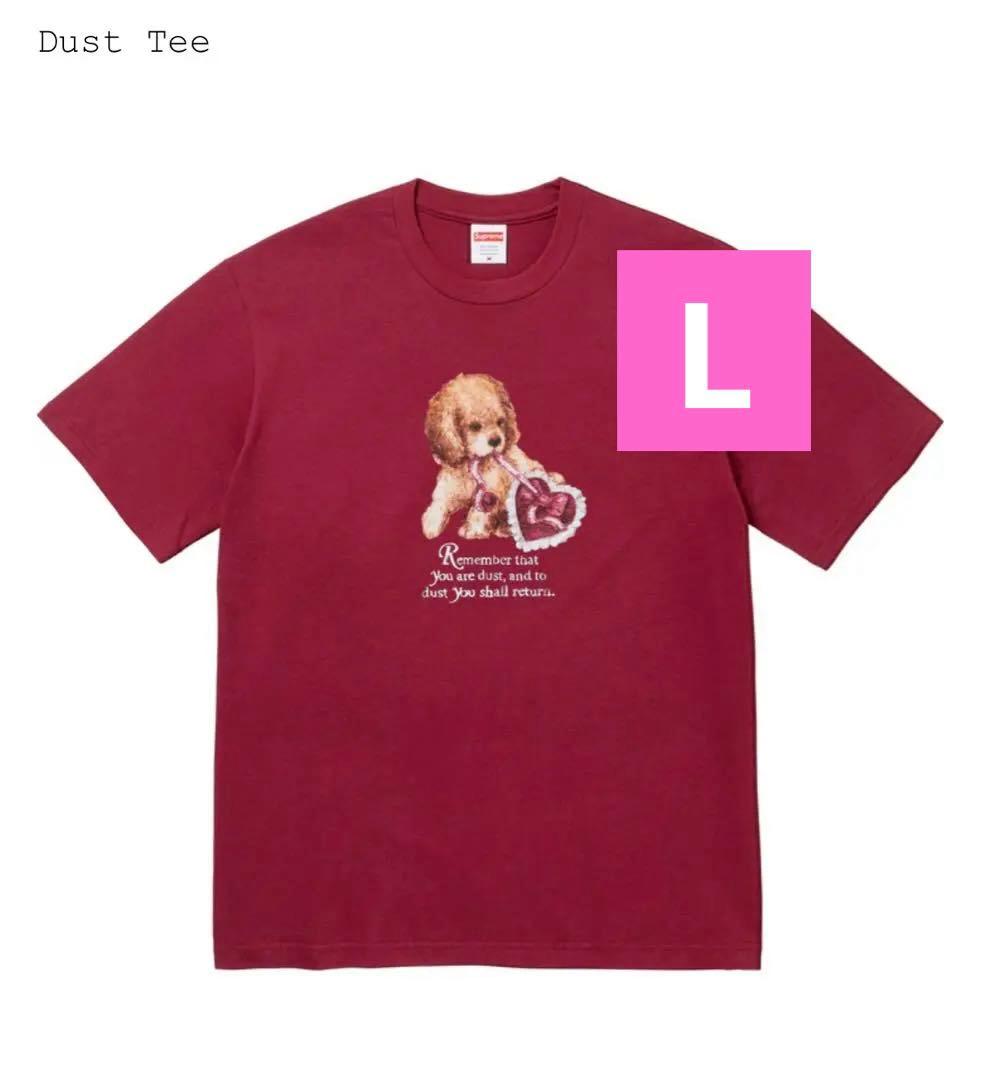 Supreme Dust Tee バーガンディ
