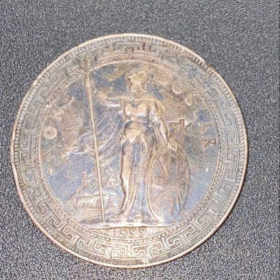1899 ONE DOLLAR 　貿易銀　1ドル銀貨　壹圓　イギリス　香港