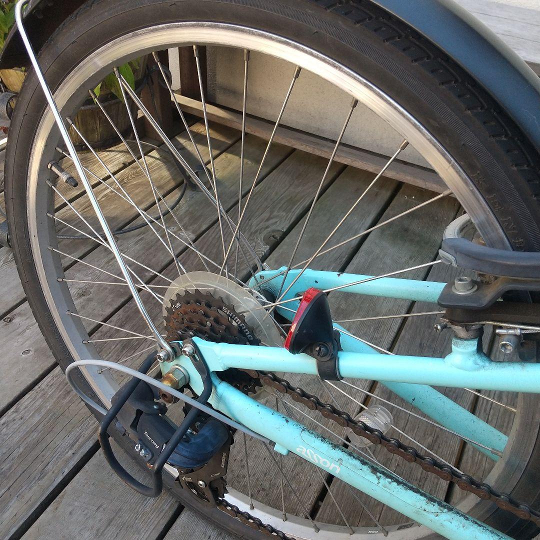 ◆アライ◆子供用自転車 ターコイズ 24インチ　hodaaBloom
