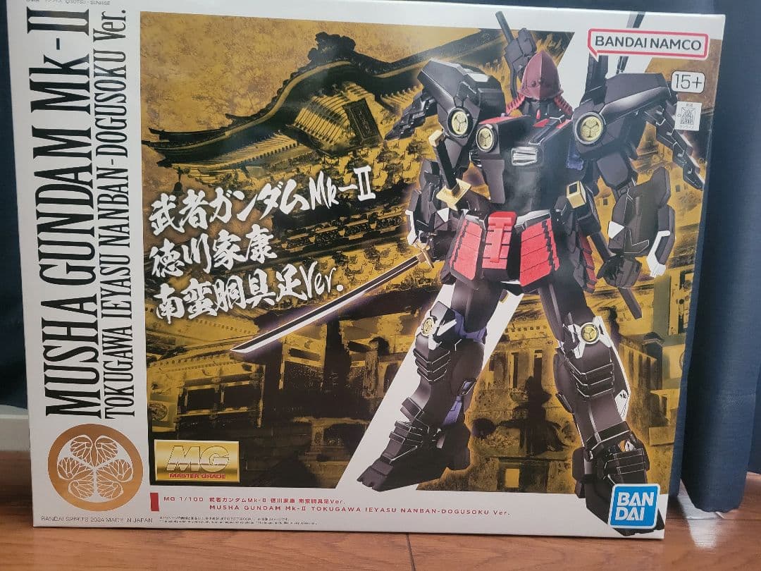 MG 1/100 武者ガンダムMk-II 徳川家康 南蛮胴具足Ver. ガンプラ