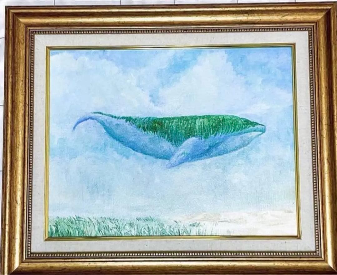 真作 油絵F6号 （410×318mm）アート 絵画