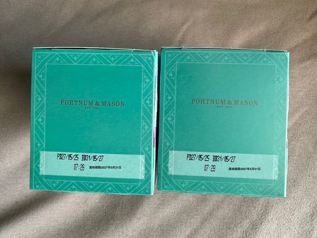 F&M アールグレイ　25袋 ディカフェ 2箱セット、アールグレイ200g、本