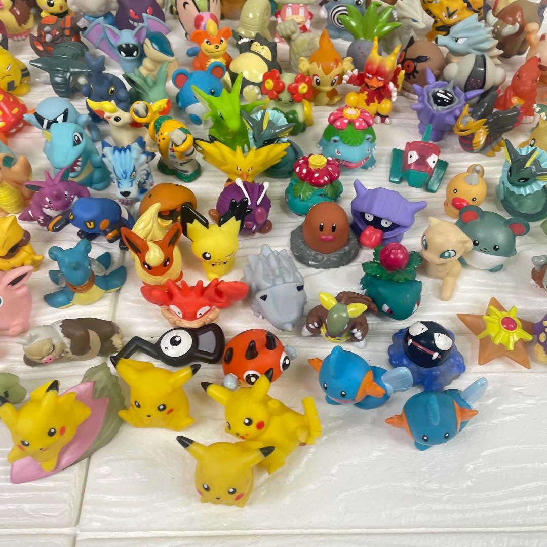 ポケットモンスター　ポケモン　フィギュア 指人形　150個まとめ売り クリア付き
