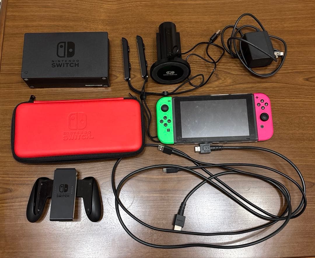 箱microSD256GB付き/Nintendo Switch 本体(付属品有)