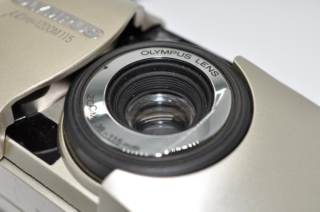 【完動品 美品】OLYMPUS mju μ zoom 115 動作確認済