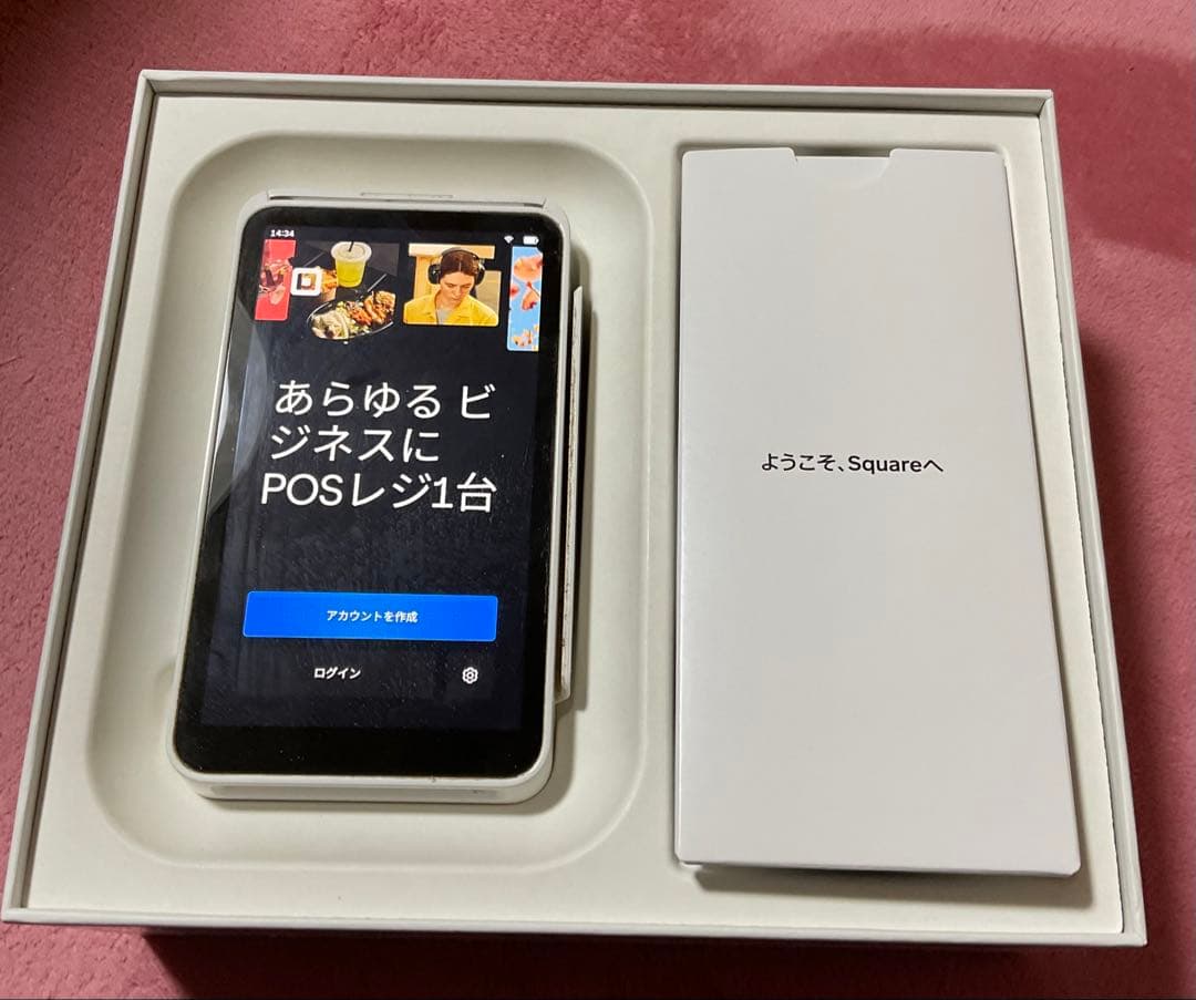 squareターミナル＋専用ロール紙7個