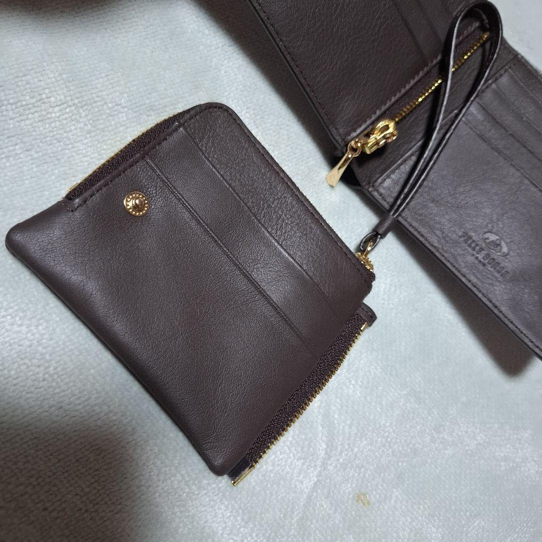 PELLE BORSA HAPPY 二つ折り財布