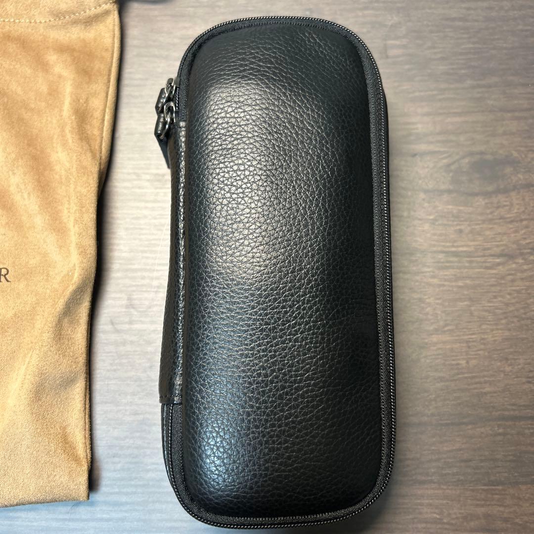 SEASAR オクトフォールド ペンケース エンボスレザー