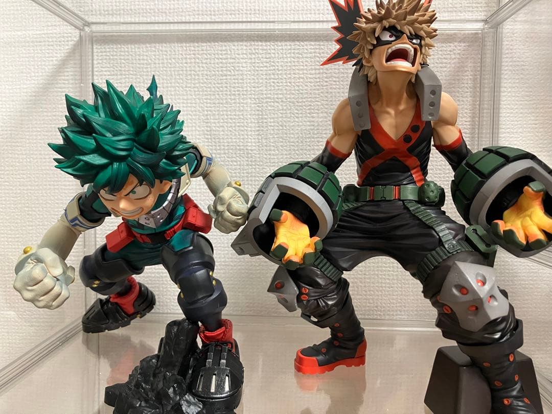 ヒロアカ　一番くじ　SMSP A賞　緑谷出久　爆豪勝己