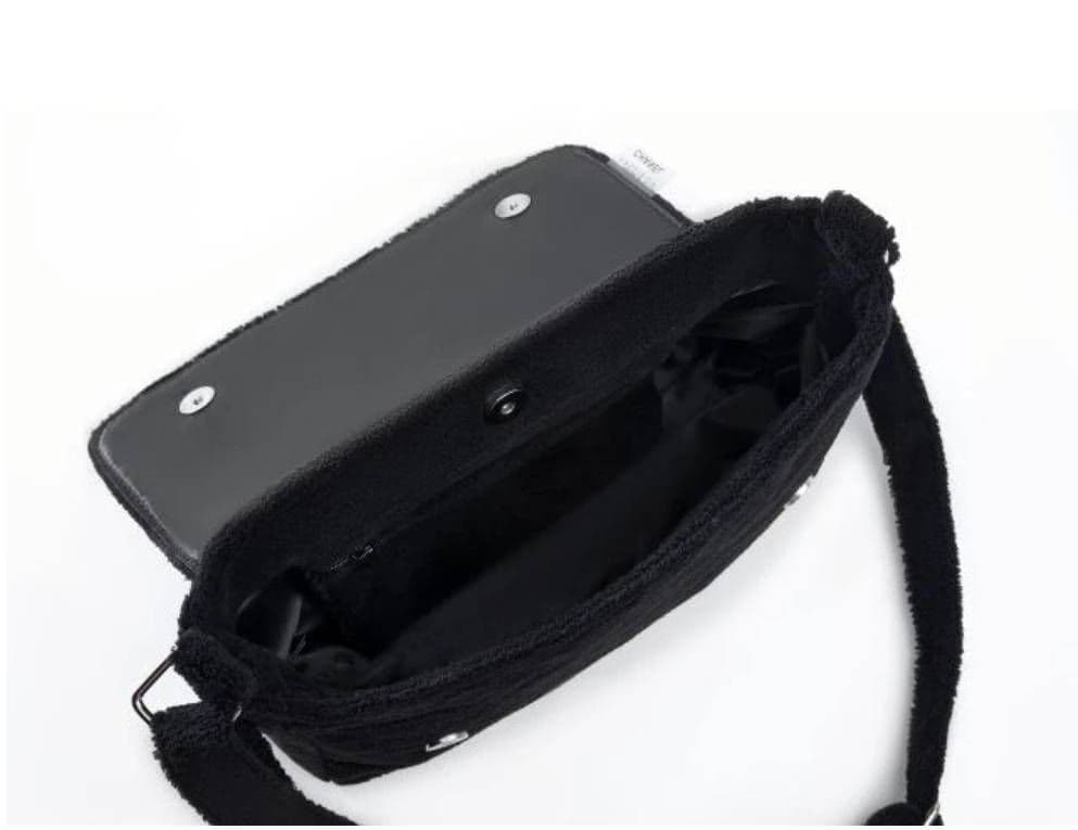 購入前 ショルダーバッグ ブラック ノベルティ