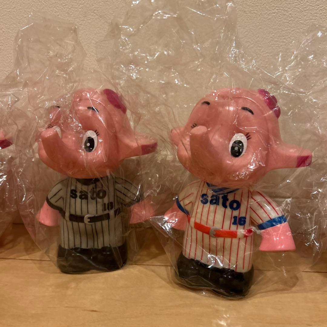 佐藤製薬　サトちゃんサトコちゃん貯金箱フィギュア　9体セット