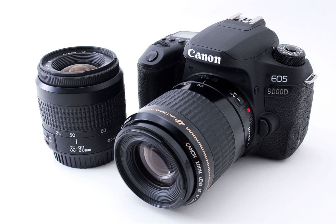 キヤノン CANON EOS 9000D標準&望遠ダブルレンズセット