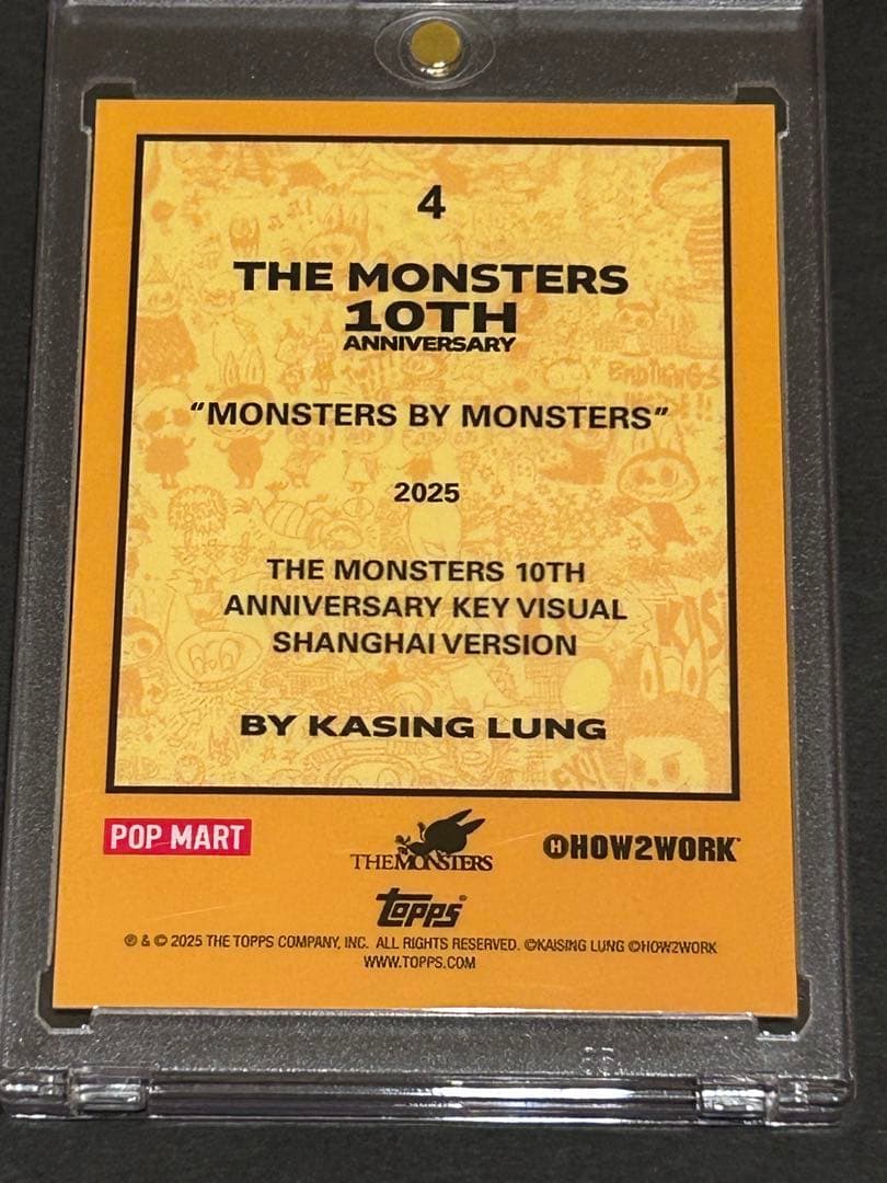 2025 Topps Chrome Labubu ラブブ 3BOX セット