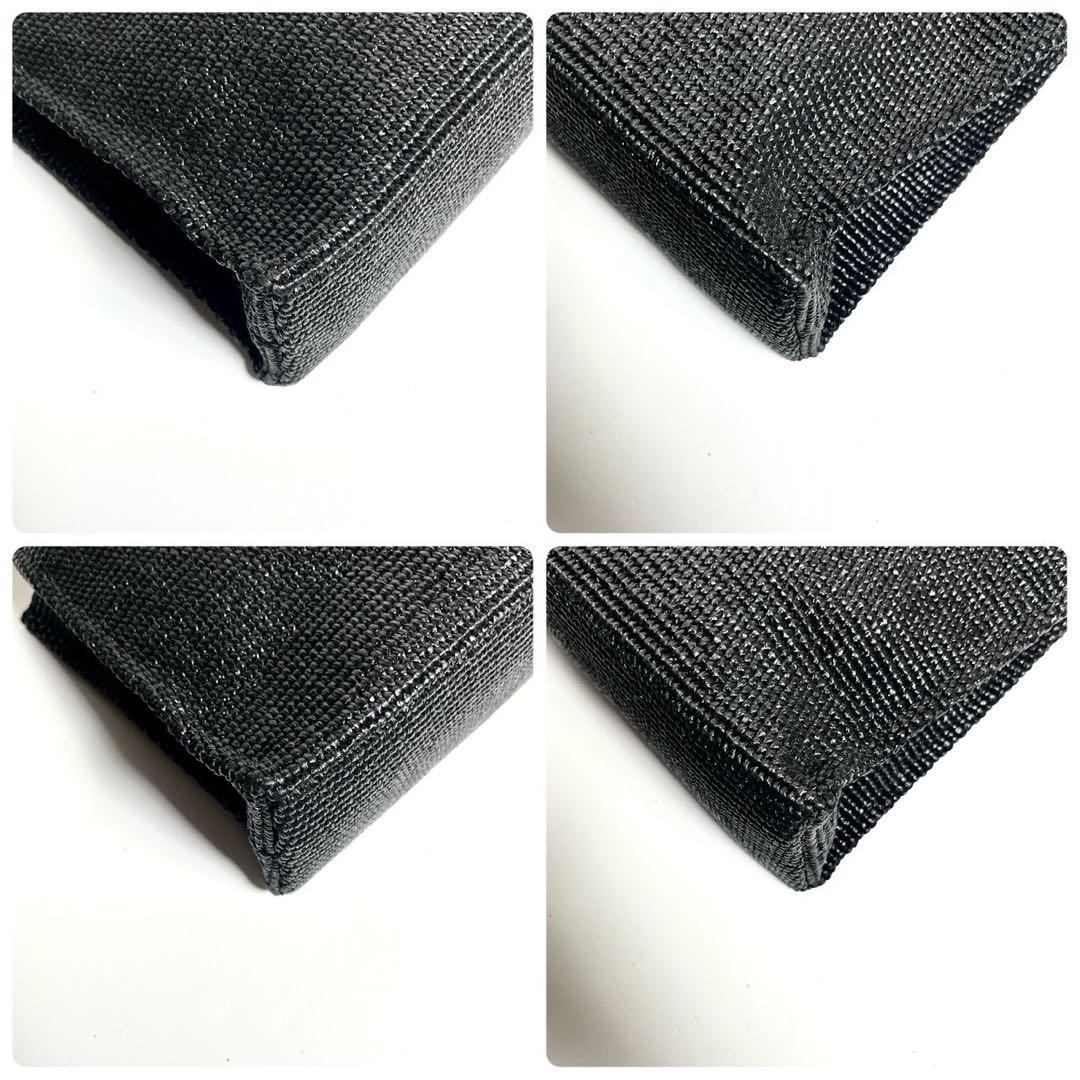 【国内正規品・極美品✨】マルニ スモール バスケット トートバッグ 2way 黒