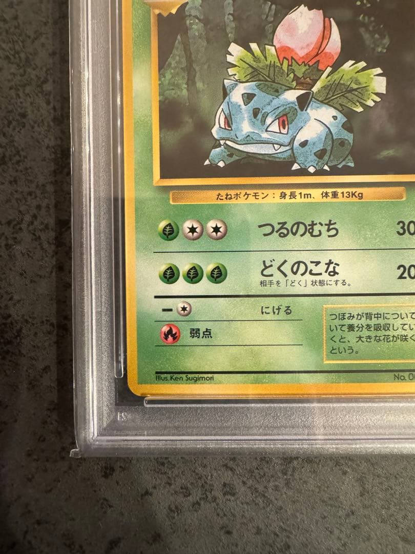 【PSA9 初版】フシギソウ ポケモンカード 旧裏 初版 マークなし