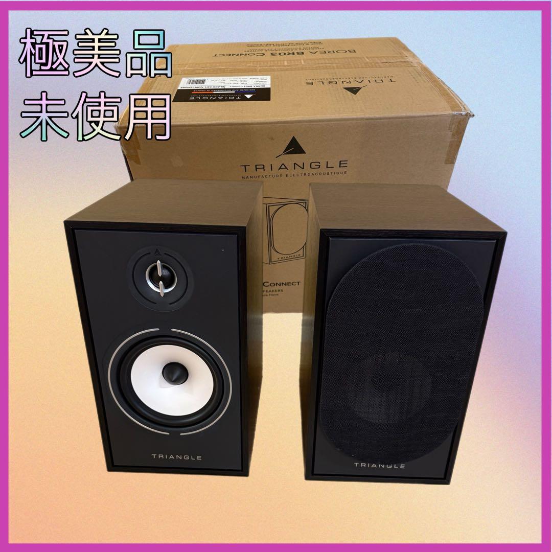 極美品　TRIANGLE Borea BR03 Connect スピーカー　黒