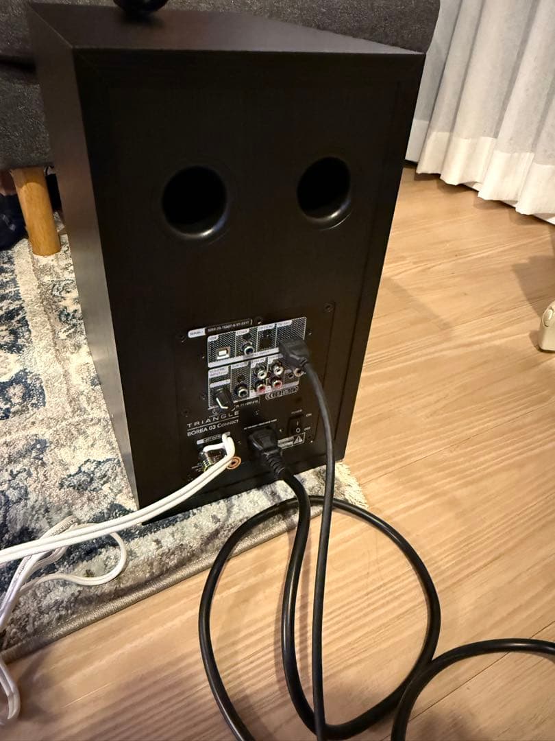 極美品　TRIANGLE Borea BR03 Connect スピーカー　黒