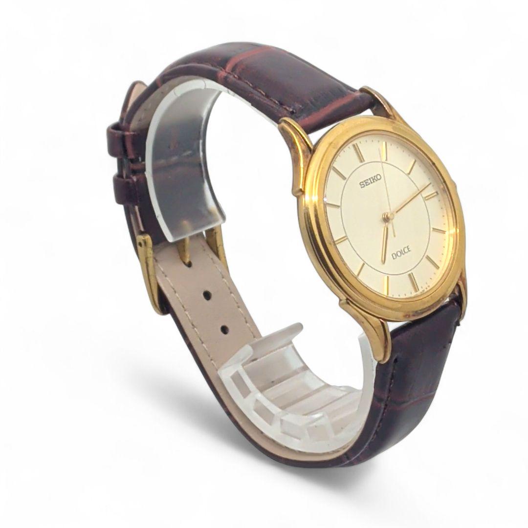 希少 大人の逸品 高級ライン SEIKO セイコー ドルチェ メンズ