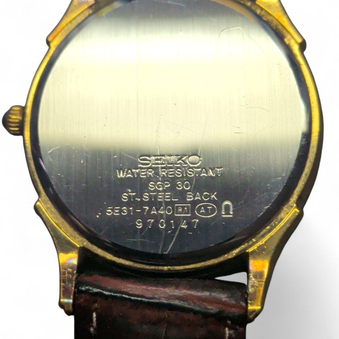 希少 大人の逸品 高級ライン SEIKO セイコー ドルチェ メンズ
