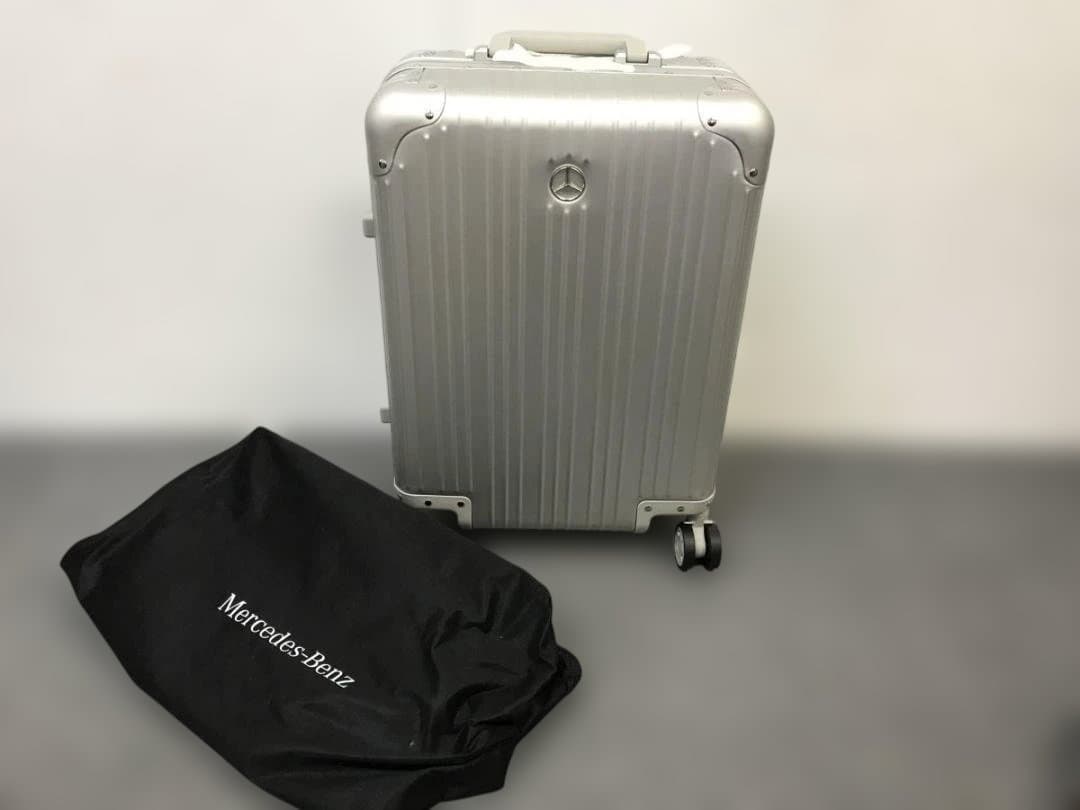 【未使用新品】【非売品】メルセデスベンツ オリジナルアルミスーツケース 32L