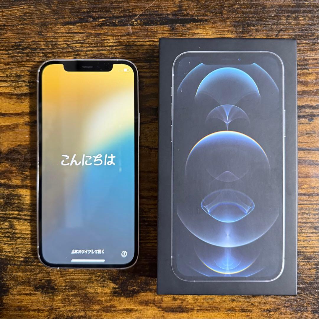 iPhone12Pro 128GB シルバー バッテリー89% SIMフリー
