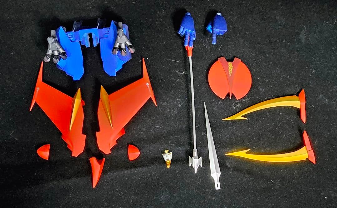 勇者ライディーン　MODEROID塗装済み完成品