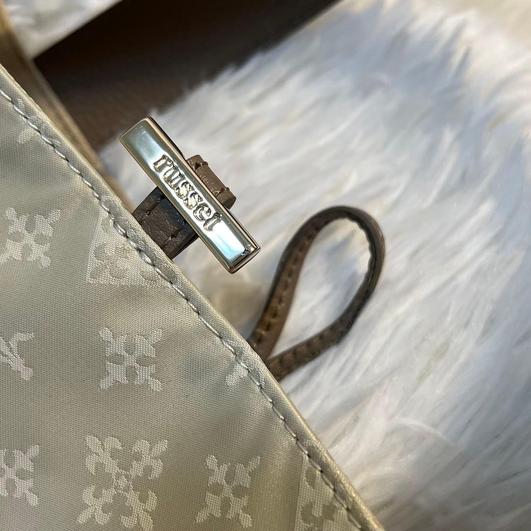 2025AW✨ラシット/ナイロンジャガード2WAYミニトートバッグ/現行/軽量