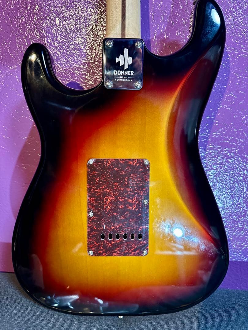 Donner エレキギター サンバースト