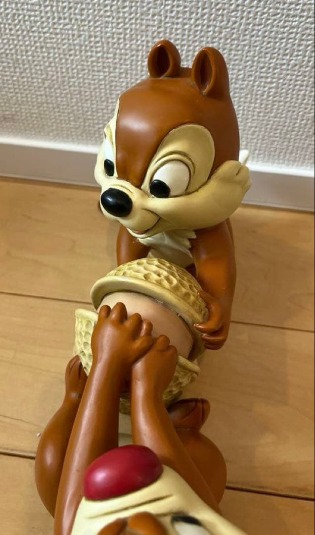 まるすけ【レア箱付き】ディズニー チップとデール ピーナッツ フィギュア