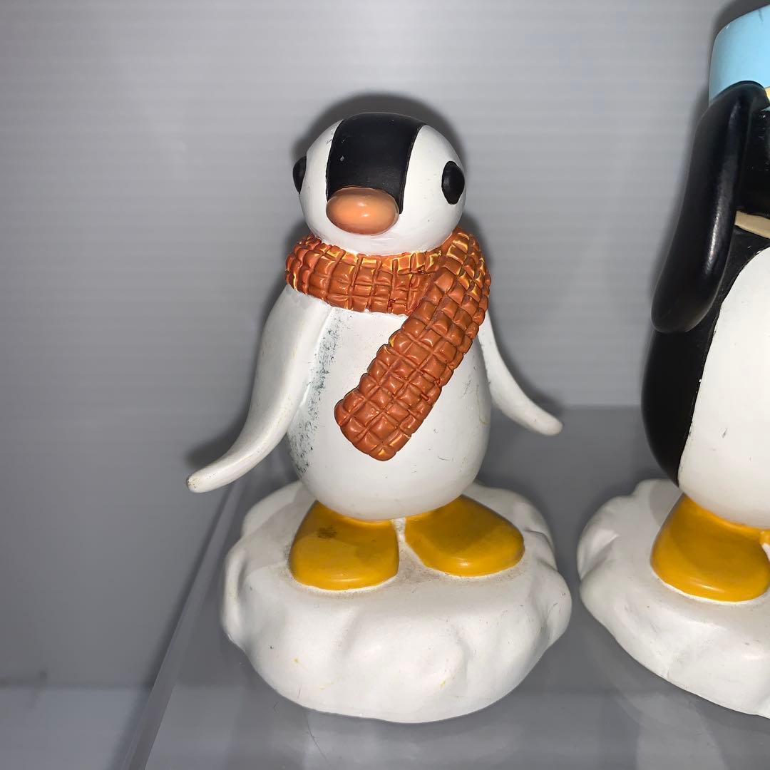 ピングー　PNIGU 陶器 フィギュア　郵便配達　レトロ　まとめ売り