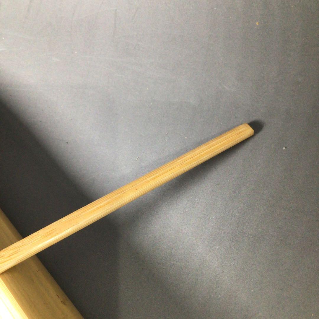 Ｓ７７　茶杓　『建仁寺　竹田益州』『銘　無礙』『竹茶杓』　共箱　茶道具