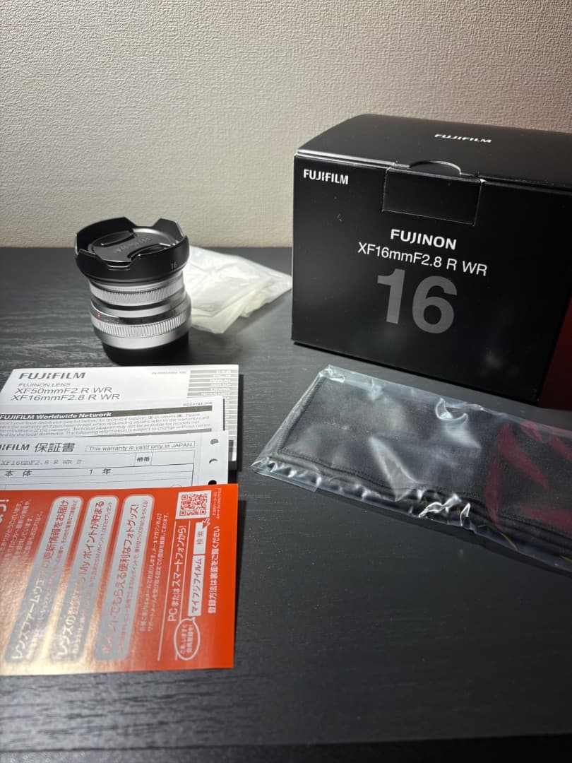 FUJINON XF16mmF2.8 R WR レンズ