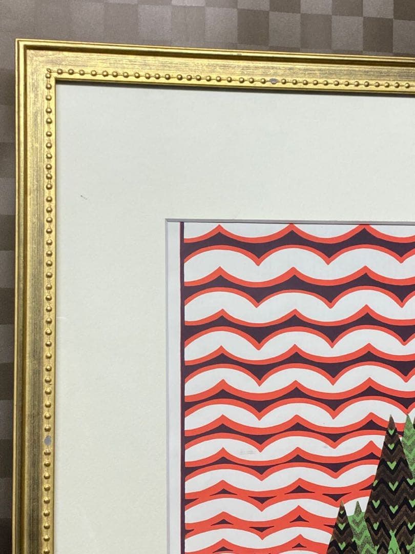 フェルディナント・アンドリ ウィーン分離派展　ポスター 古美術品