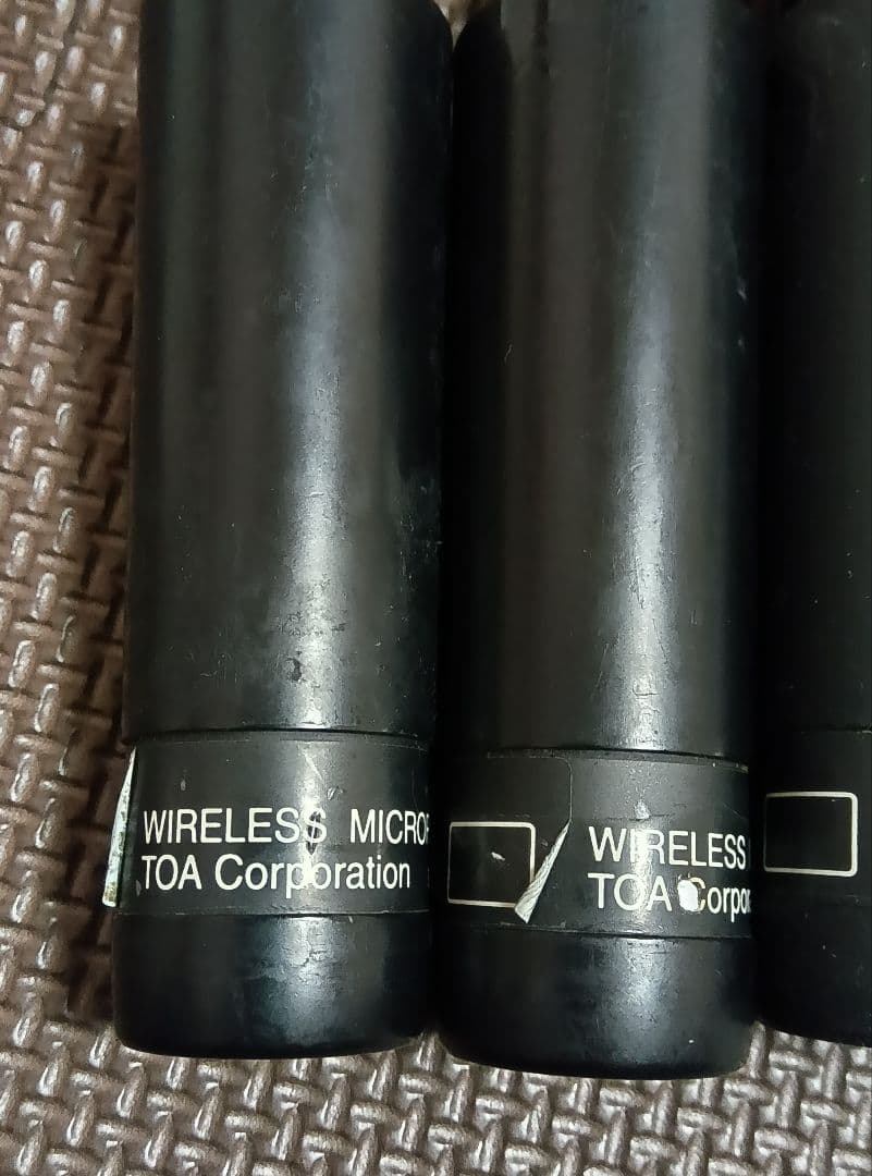 滝*様 TOA WM-1220 ワイヤレスマイク 4本セット ジャンク品