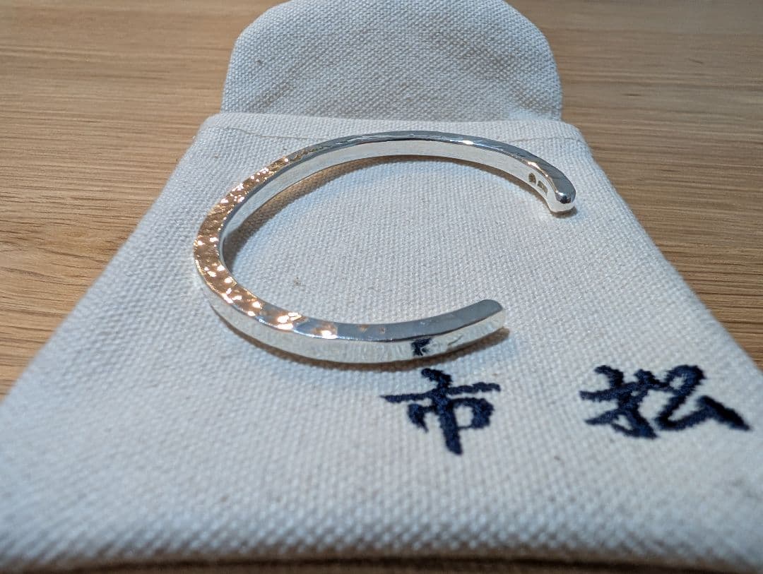 市松　バングル　Silver980