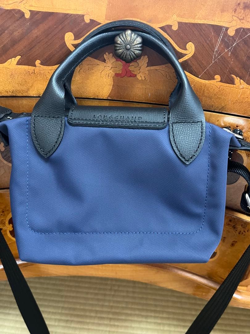 ロンシャンエナジー　ショルダーバッグXSサイズネイビー