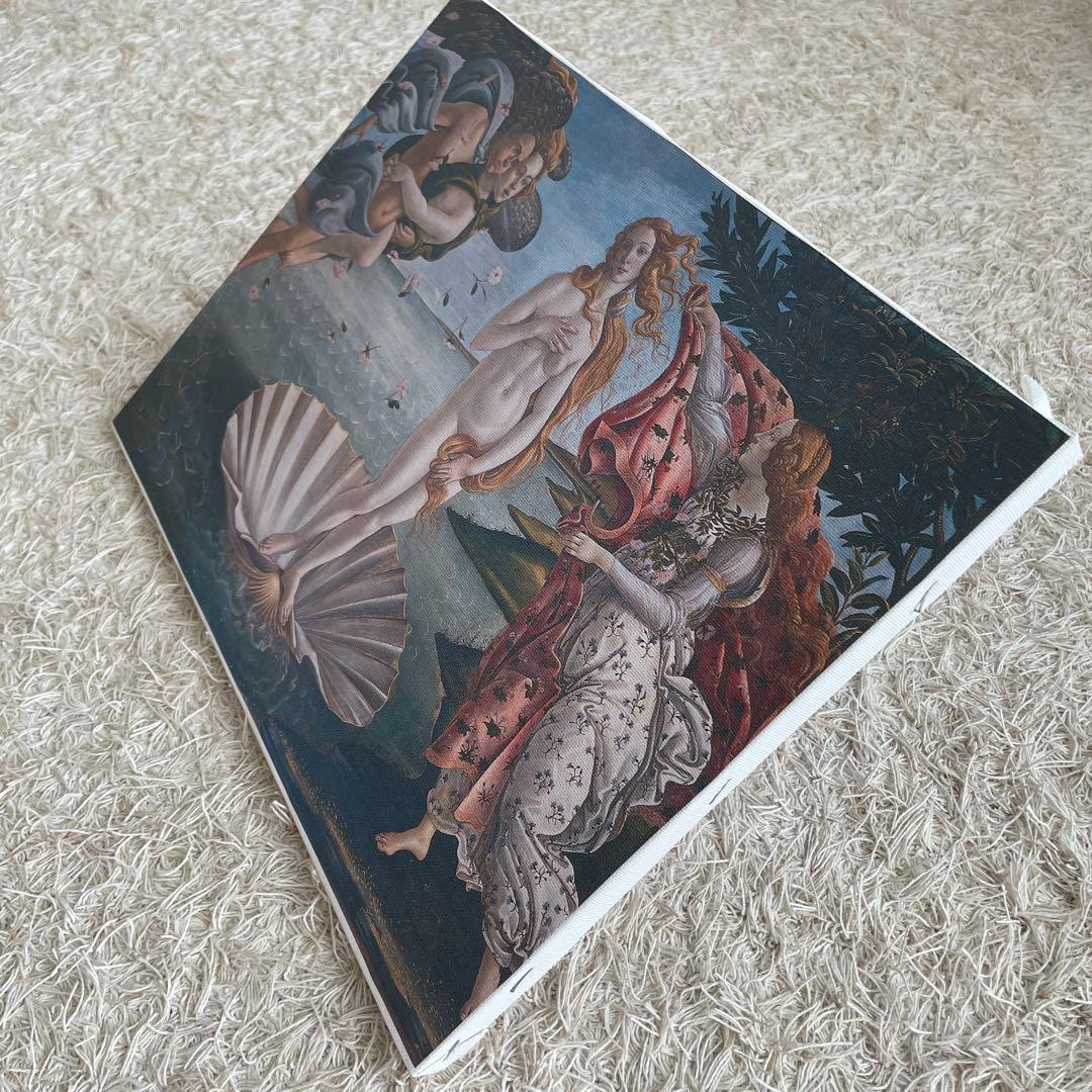 ヴィーナスの誕生 キャンバス　木枠付き　ボッティチェリ作　ウフィツィ美術館