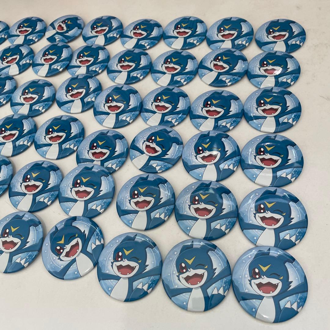 9.デジモン ブイモン マルイ　缶バッジ　THE BIGINNING　お祝い