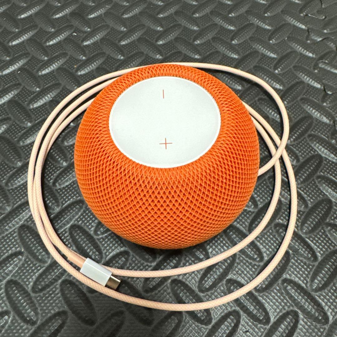 【美品】Apple Pod mini アップル スピーカー　オレンジ