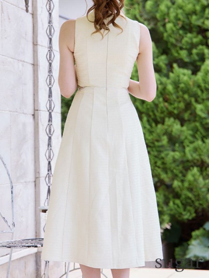 DEA ローブドフルール　ピンクロングワンピース　キャバ　クリスマス　パーティ