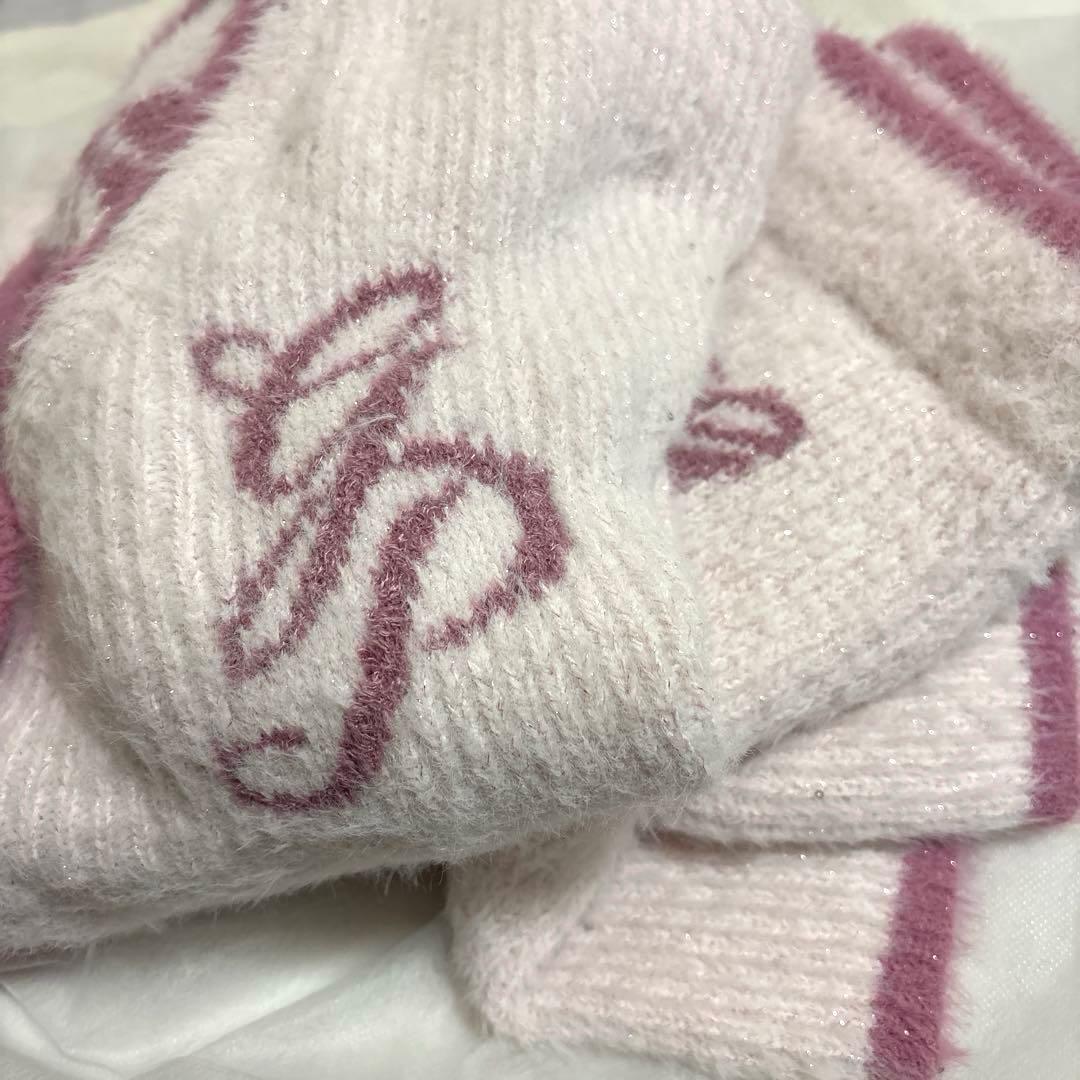 【新品・未使用】ジェラピケ 限定ラメフェザーカーディガン&ショートパンツセット