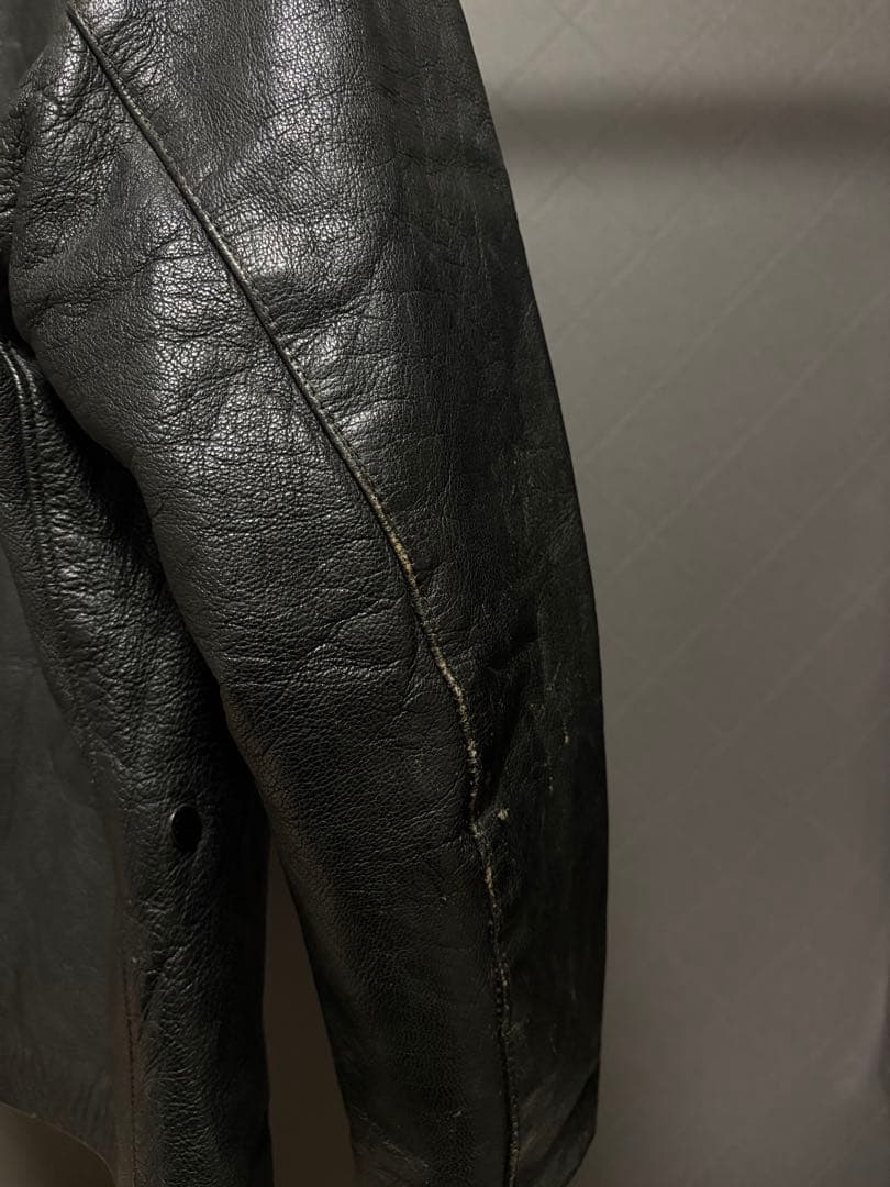 50s イタリア軍 レザージャケット ビンテージ