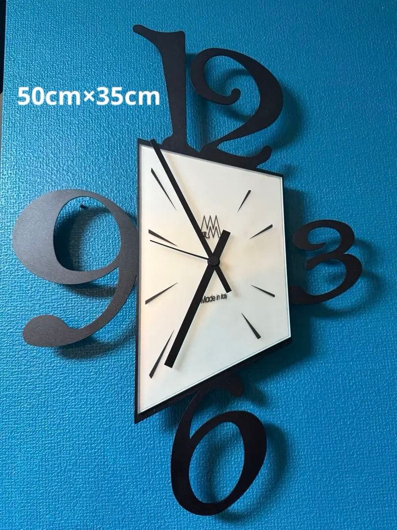 美品Arti & Mestieri アイアン 掛け時計 アルティエメスティエーリ