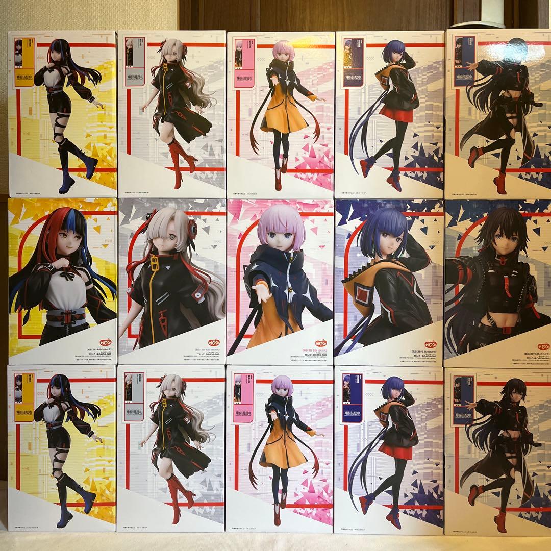 新品・未開封　ラウンドワン限定　神椿市建設中。　フィギュア　15個セット