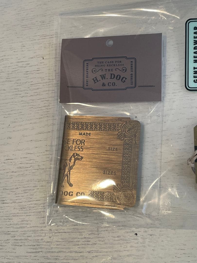 DOG & CO MONEY CLIP マネークリップ