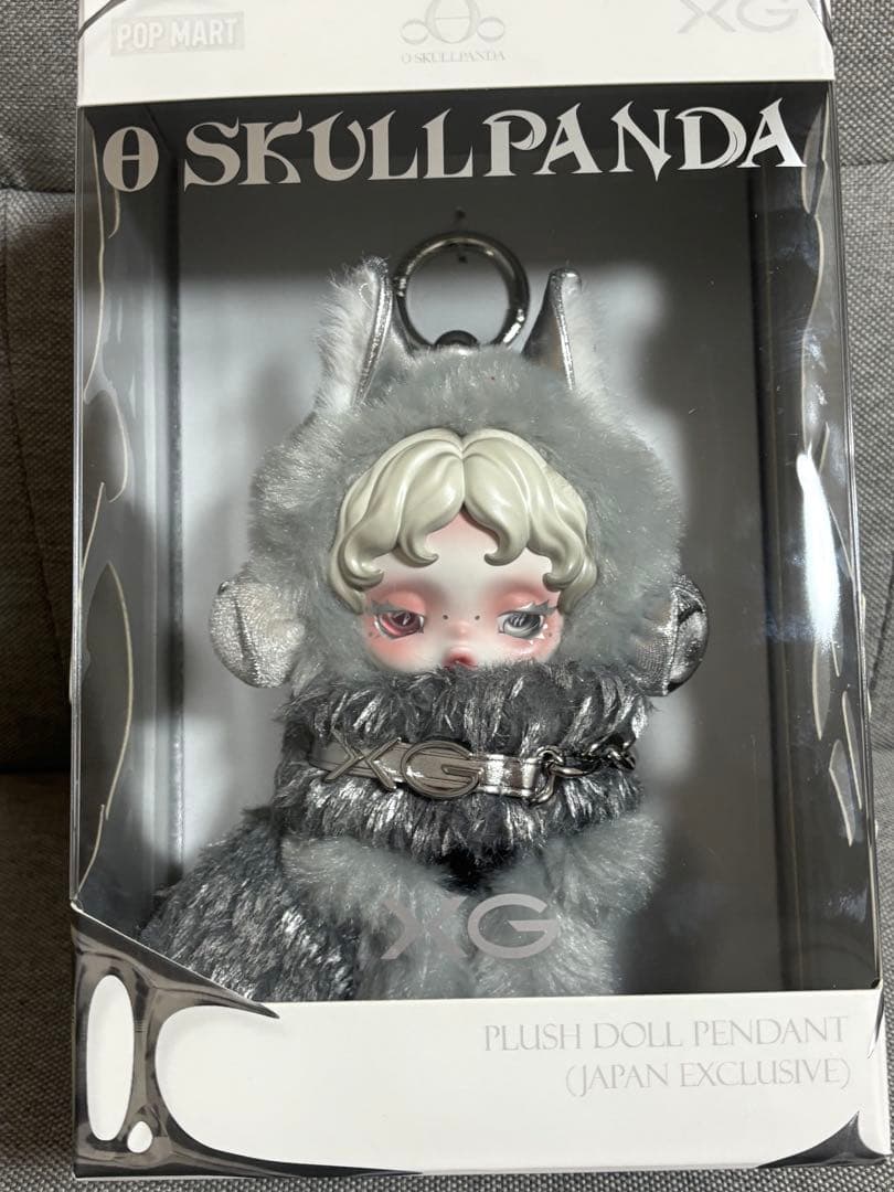 正規品 スカルパンダSKULLPANDA × XG ぬいぐるみペンダント日本限定