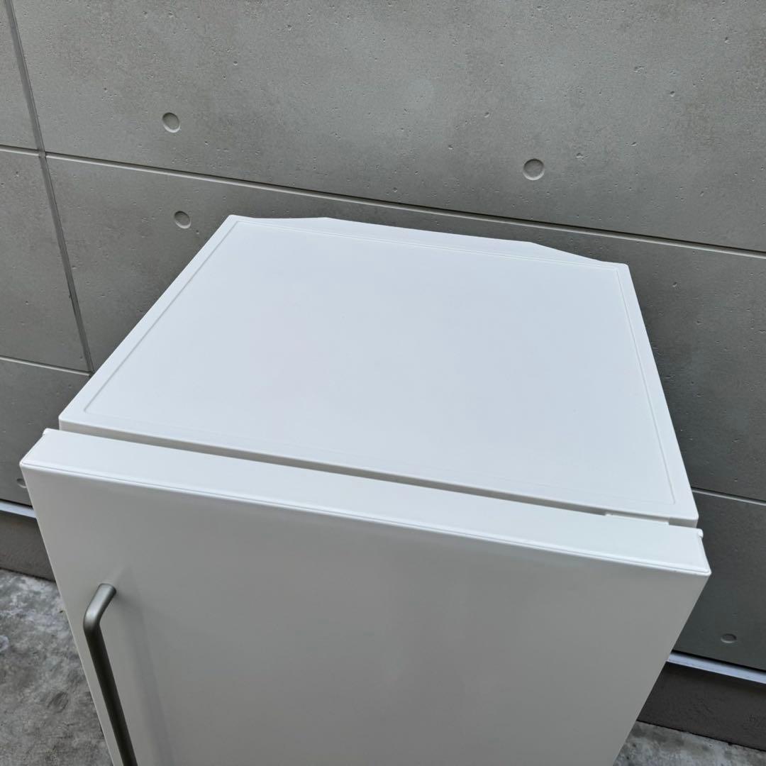 76⭐️2023年製★無印良品　冷蔵庫　レトロ風　ホワイト　人気　一人暮らし