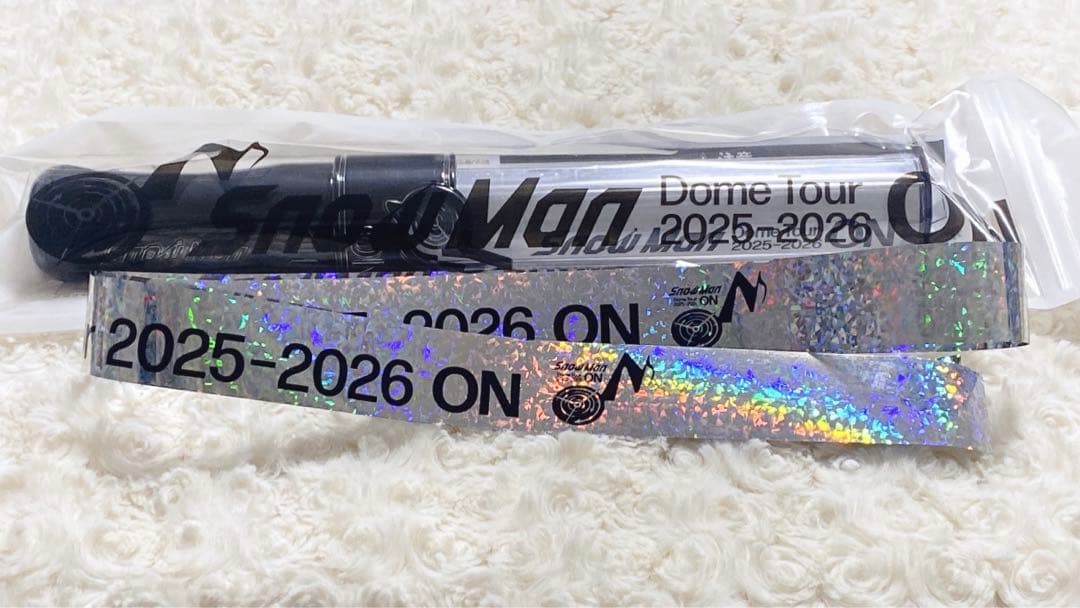  Man ON ペンライト 銀テ1本付き