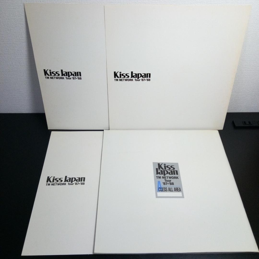 TMネットワーク　サイン　パンフレット　ステッカー　TM NETWORK