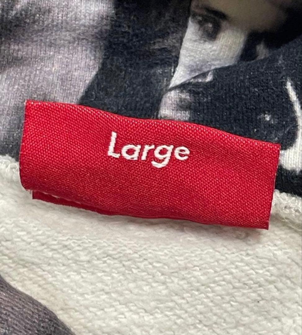 Supreme コラージュプリント ジップアップパーカー (Large)